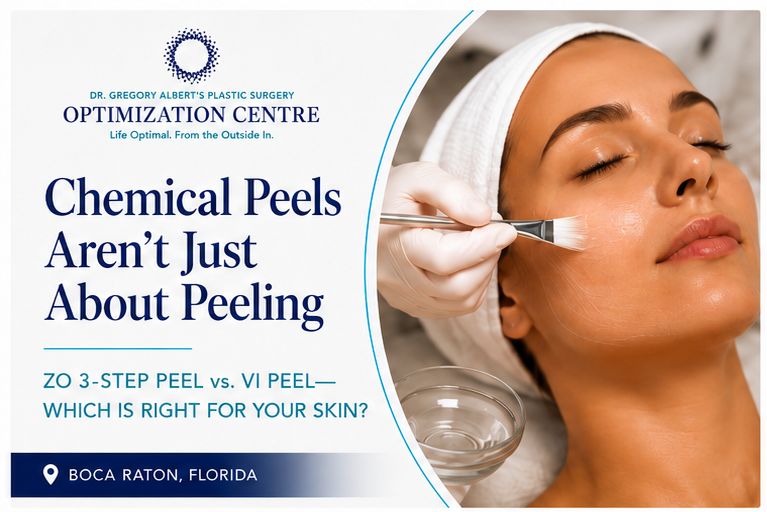 Chemical Peels Aren't Just About Peeling: ZO vs VI Peel